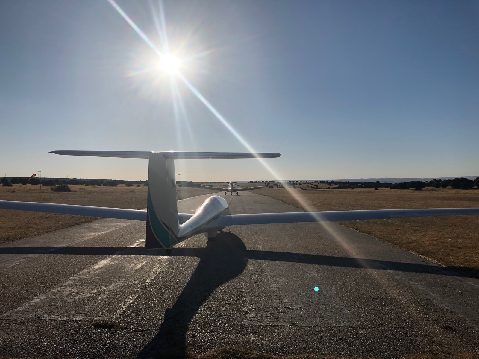 Vuelo en planeador biplaza